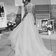 MILAN Wedding Dress Aire Barcelona Collection 2026| Paris Boutique