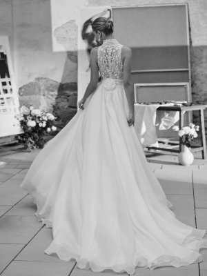 MILAN Wedding Dress Aire Barcelona Collection 2026| Paris Boutique