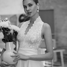 MILAN Wedding Dress Aire Barcelona Collection 2026| Paris Boutique