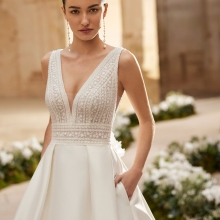 Robe de Mariée MIRAN Aire Barcelona 2026| Mariée Parisienne