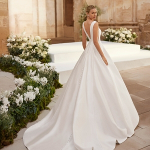 Robe de Mariée MONICA Aire Barcelona 2026| Mariée Parisienne