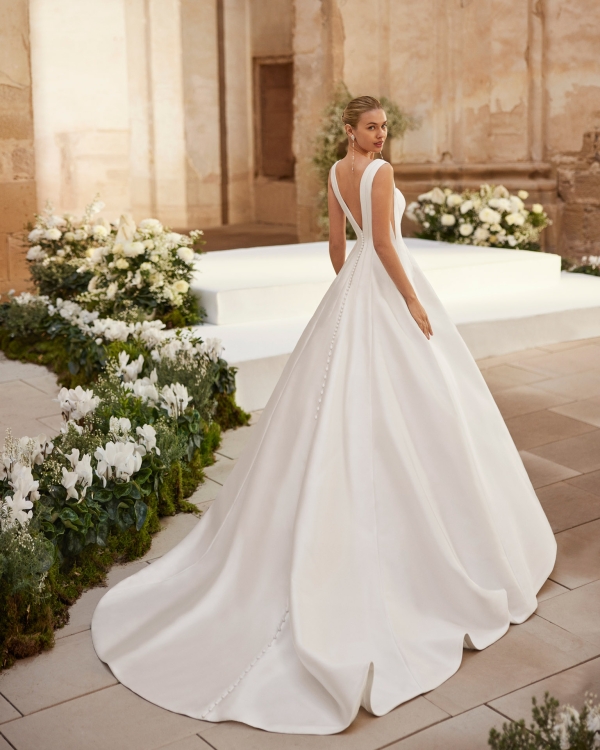 Robe de Mariée MONICA Aire Barcelona 2026| Mariée Parisienne