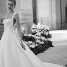 Robe de Mariée MONICA Aire Barcelona 2026| Mariée Parisienne