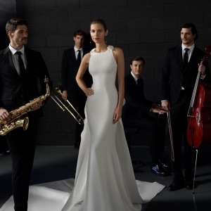 YUREN Wedding Dress Aire Barcelona Collection 2026| Paris Boutique