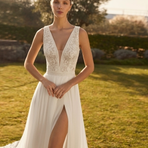 Robe de Mariée ZOEY Aire Barcelona 2026| Mariée Parisienne