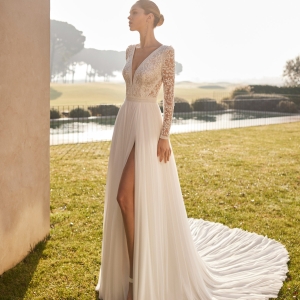 Robe de Mariée ZOEY Aire Barcelona 2026| Mariée Parisienne