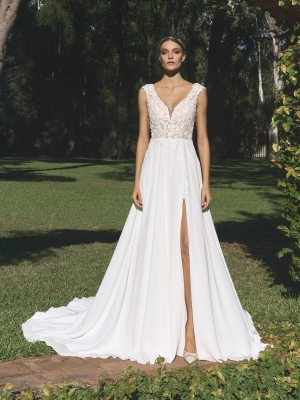 ALGUEM Wedding Dress White one Collection 2026 Paris Boutique