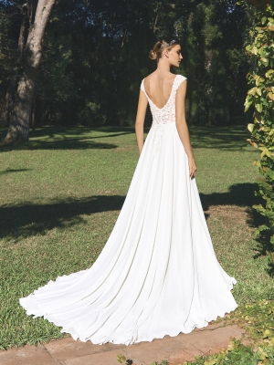 ALGUEM Wedding Dress White one Collection 2026 Paris Boutique
