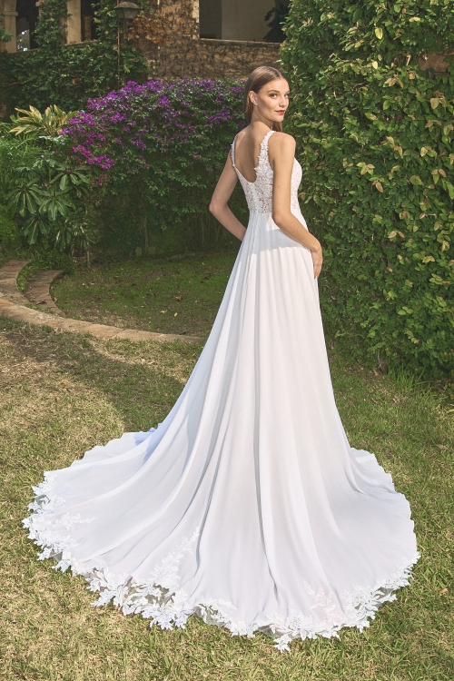 BEBEL Wedding Dress White one Collection 2026 Paris Boutique