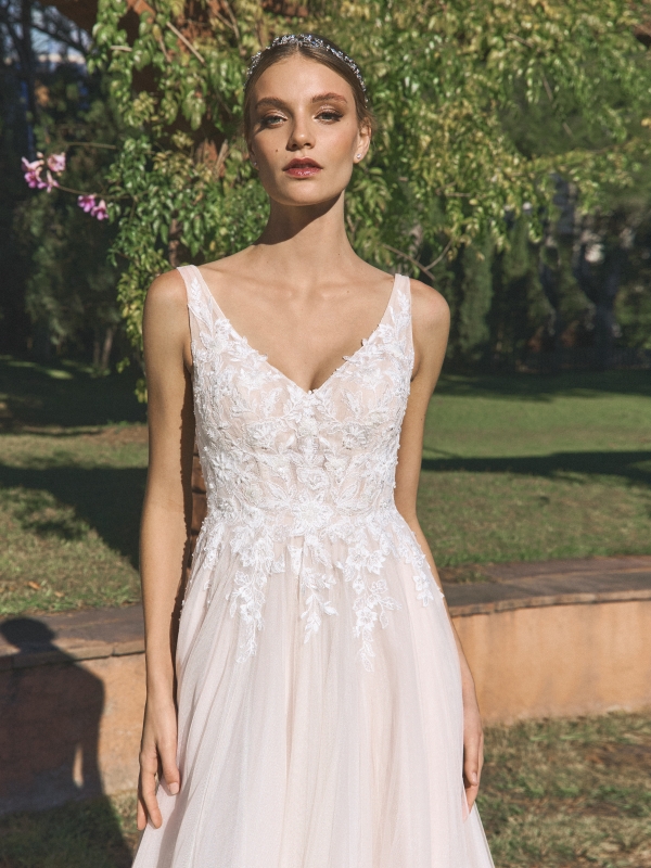 DEIXA Wedding Dress White one Collection 2026 Paris Boutique
