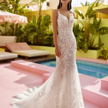 Robe de mariée JASEN Luna Novias collection 2026 | Paris
