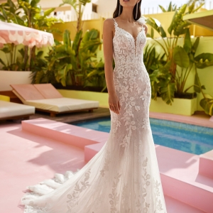 Robe de mariée JASEN Luna Novias collection 2026 | Paris