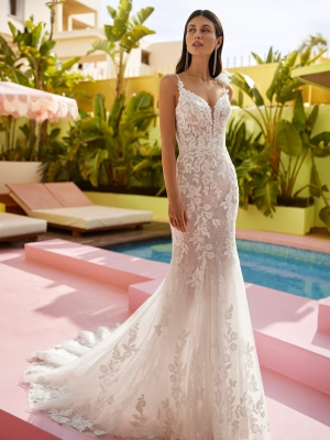 Robe de mariée JASEN Luna Novias collection 2026 | Paris