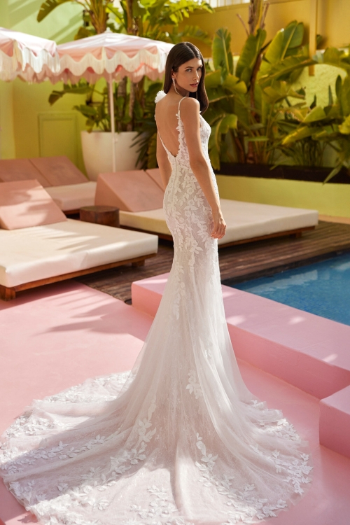 JASEN Wedding Dress luna novias collection 2026: Paris Boutique