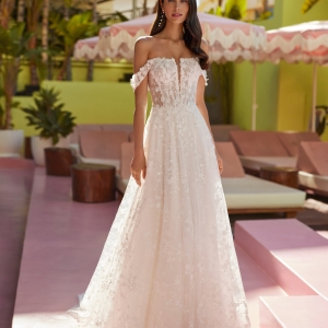 Robe de mariée JENTRI Luna Novias collection 2026 | Paris