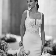 MAIDA Wedding Dress Aire Barcelona Collection 2026 | Paris Boutique
