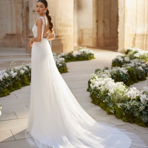 Robe de Mariée MAIDA Aire Barcelona 2026 | Mariée Parisienne