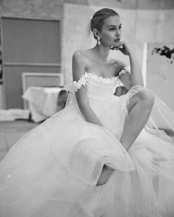 Robe de Mariée MELISA Aire Barcelona 2026 | Mariée Parisienne