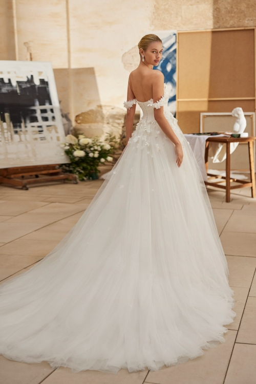MELISA Wedding Dress Aire Barcelona Collection 2026 | Paris Boutique
