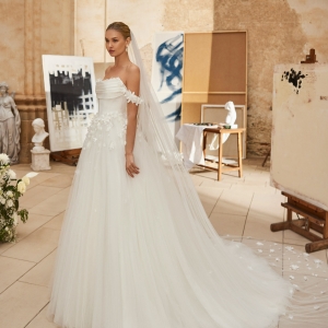 Robe de Mariée MELISA Aire Barcelona 2026 | Mariée Parisienne