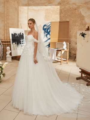 MELISA Wedding Dress Aire Barcelona Collection 2026 | Paris Boutique