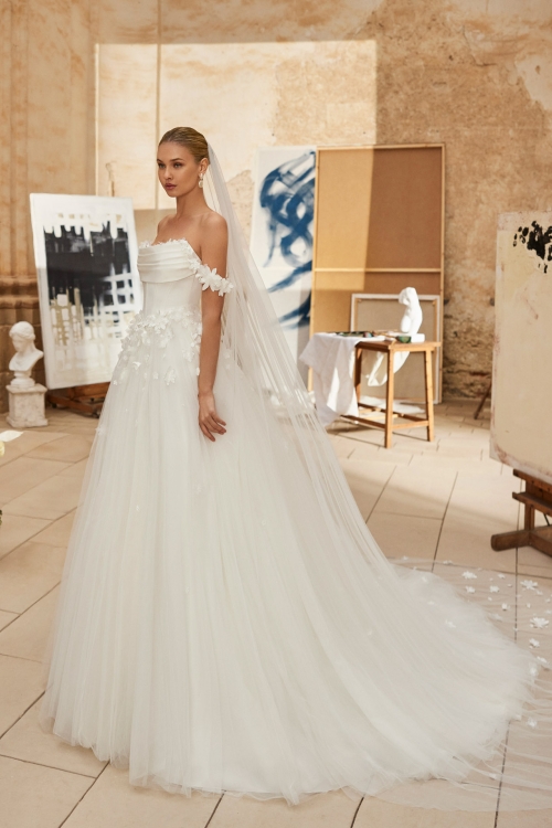MELISA Wedding Dress Aire Barcelona Collection 2026 | Paris Boutique