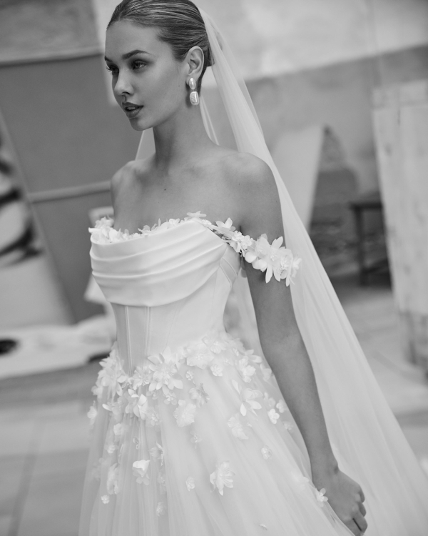 Robe de Mariée MELISA Aire Barcelona 2026 | Mariée Parisienne