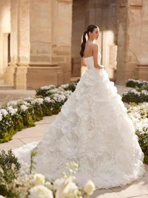 MYLA Wedding Dress Aire Barcelona Collection 2026 | Paris Boutique