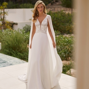 Robe de mariée SANYA Adriana Alier collection 2026: Paris