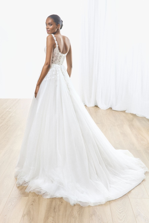 CELSO Wedding Dress White one Collection 2026 Paris Boutique