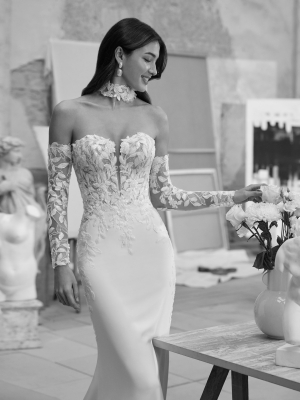 MARIELA Wedding Dress Aire Barcelona Collection 2026 | Paris Boutique