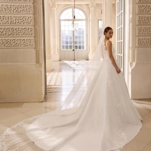 Robe de Mariée BRENA Aire Barcelona 2027 | Mariée Parisienne Robe de Mariée BRENA Aire Barcelona 2027 | Mariée Parisienne