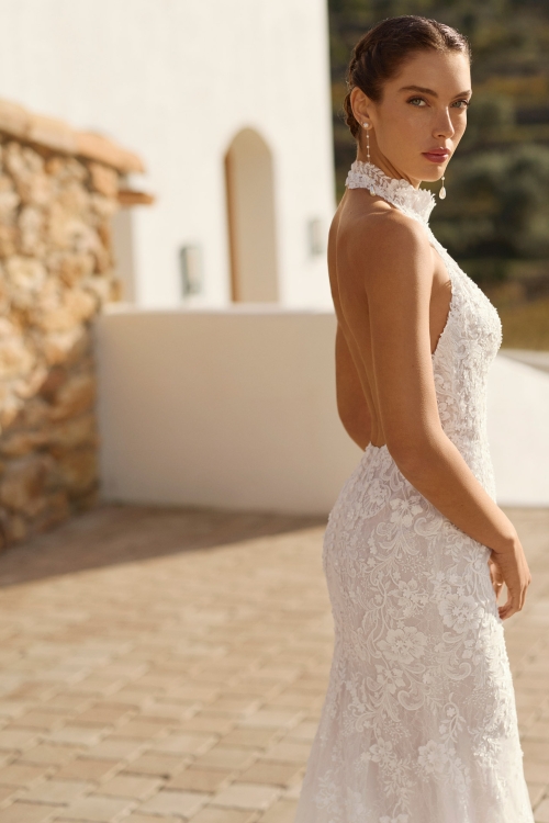 ROMAYN Wedding Dress Aire Barcelona Collection 2027 | Paris Boutique