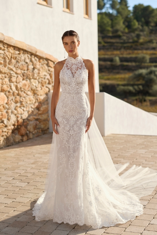 ROMAYN Wedding Dress Aire Barcelona Collection 2027 | Paris Boutique