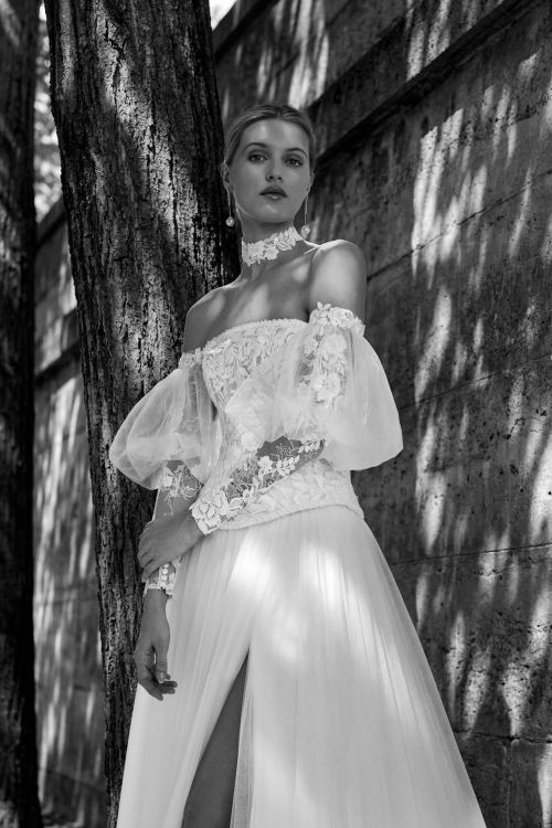 TERESA Wedding Dress Aire Barcelona Collection 2027 | Paris Boutique