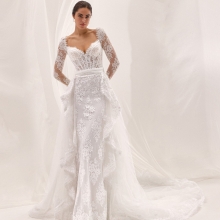 AROOKS Wedding Dress Pronovias collection 2027 | Boutique Paris AROOKS Wedding Dress Pronovias collection 2027 | Boutique Paris