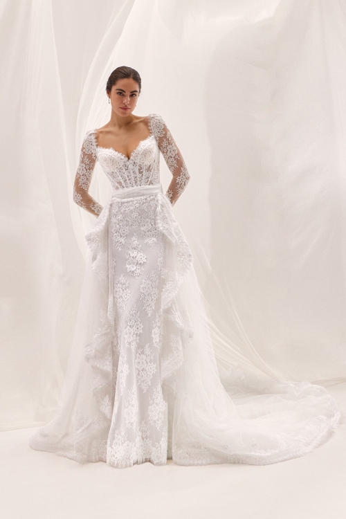 AROOKS Wedding Dress Pronovias collection 2027 | Boutique Paris