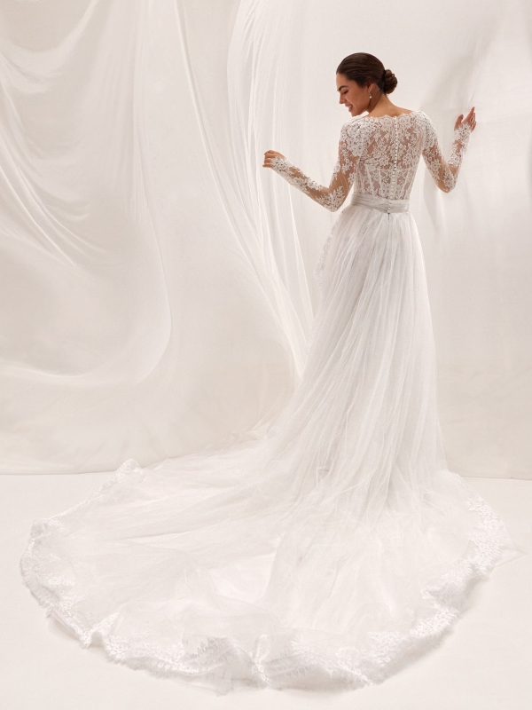 AROOKS Wedding Dress Pronovias collection 2027 | Boutique Paris AROOKS Wedding Dress Pronovias collection 2027 | Boutique Paris