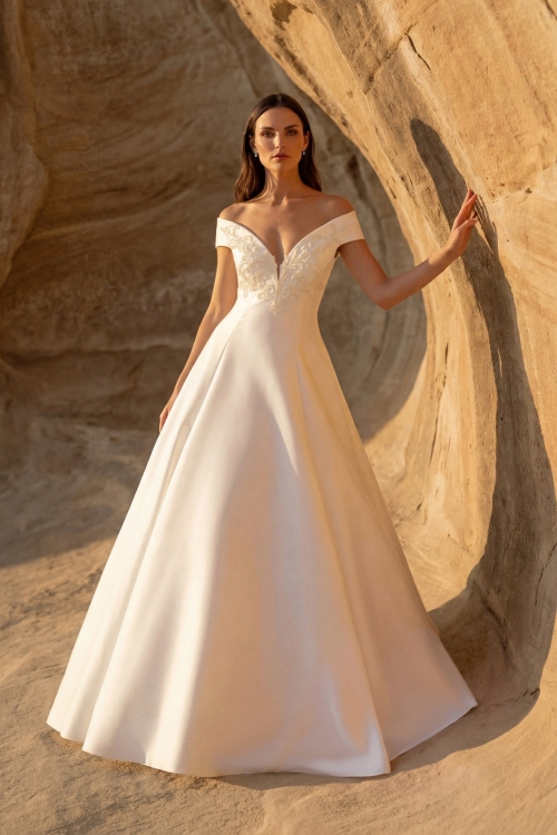 Robe de Mariée BERGAYA Pronovias collection 2027 | Paris