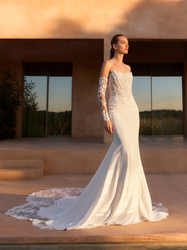CATRYL Wedding Dress Pronovias collection 2027 | Boutique Paris CATRYL Wedding Dress Pronovias collection 2027 | Boutique Paris