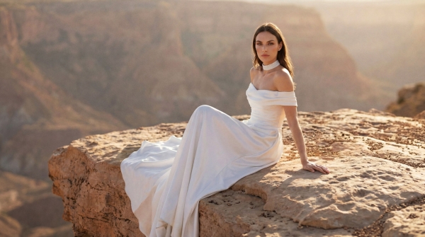 CHALLON Wedding Dress Pronovias collection 2027 | Boutique Paris CHALLON Wedding Dress Pronovias collection 2027 | Boutique Paris