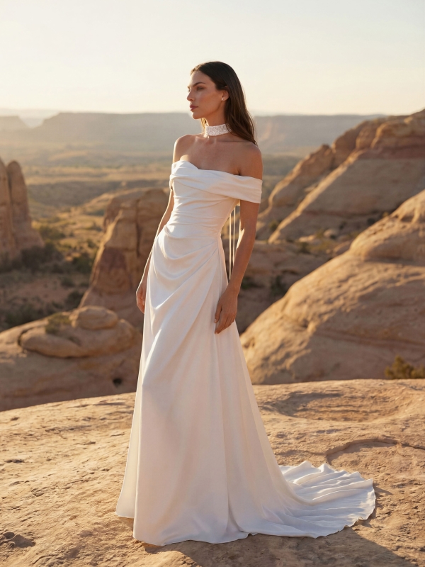 CHALLON Wedding Dress Pronovias collection 2027 | Boutique Paris CHALLON Wedding Dress Pronovias collection 2027 | Boutique Paris