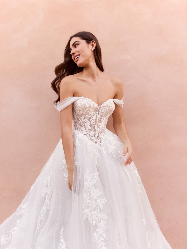 CRALY Wedding Dress Pronovias collection 2027 | Boutique Paris CRALY Wedding Dress Pronovias collection 2027 | Boutique Paris