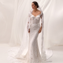 DANOA Wedding Dress Pronovias collection 2027 | Boutique Paris DANOA Wedding Dress Pronovias collection 2027 | Boutique Paris