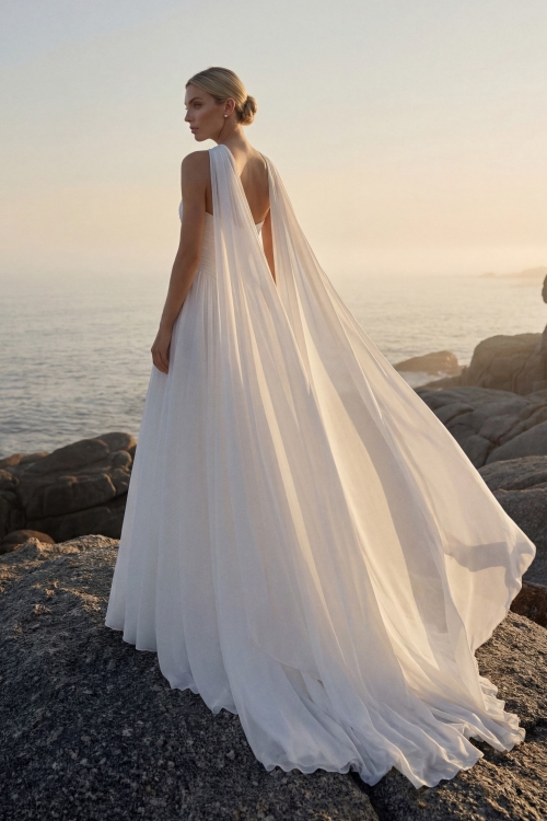 SURENDER Wedding Dress Pronovias collection 2027 | Boutique Paris
