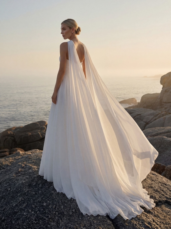 SURENDER Wedding Dress Pronovias collection 2027 | Boutique Paris SURENDER Wedding Dress Pronovias collection 2027 | Boutique Paris