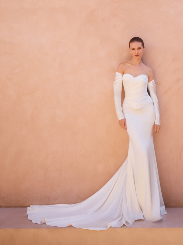 TZARA Wedding Dress Pronovias collection 2027 | Boutique Paris TZARA Wedding Dress Pronovias collection 2027 | Boutique Paris