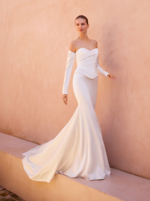 TZARA Wedding Dress Pronovias collection 2027 | Boutique Paris TZARA Wedding Dress Pronovias collection 2027 | Boutique Paris