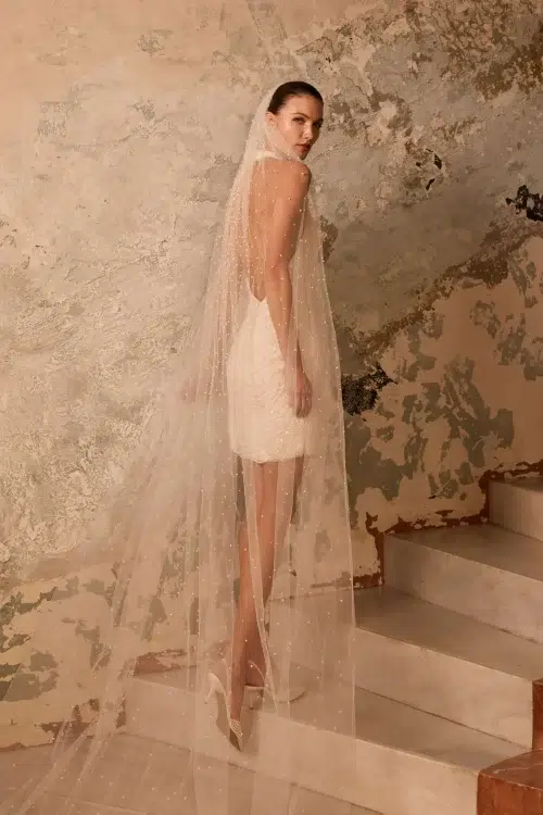 EDNITH Wedding Dress Pronovias collection 2027 | Boutique Paris